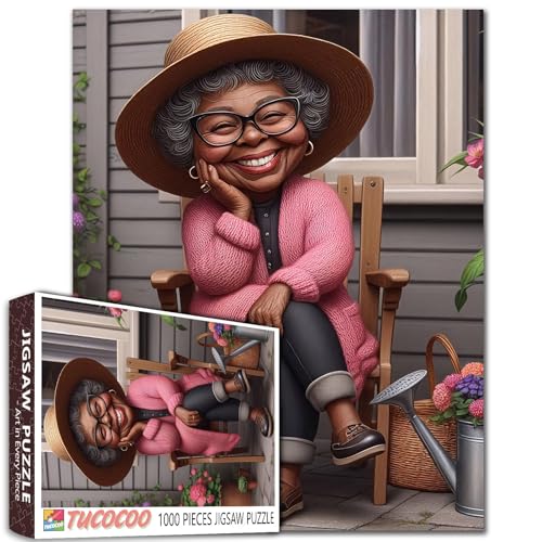 1000 Piece Jigsaw Puzzle Porch Garden Scene Adult Leisure Activity Ältere Frauen Küche DIY Puzzles für anspruchsvolle Familie Aktivität Spiele Ältere Dame Kunst Home Wall Decor Craft Geschenke 1000 Piece Jigsaw Puzzle Porch Garden Scene Adult Leisure Activity Ältere Frauen Küche DIY Puzzles für anspruchsvolle Familie Aktivität Spiele Ältere Dame Kunst Home Wall Decor Craft Geschenke von Walarky