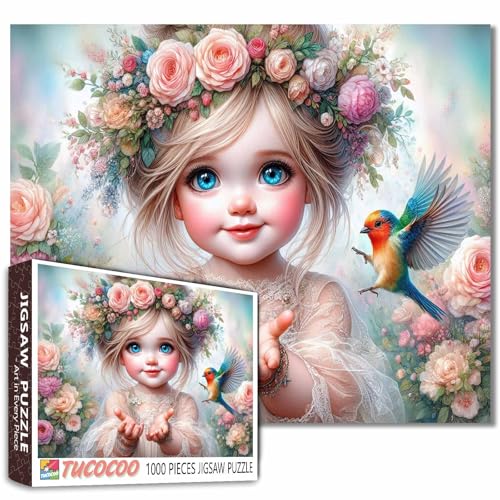 Baby Mädchen 1000 Teile Puzzle für Erwachsene Niedliches Puppenpuzzle für Anfänger Reiner Engel 1000 Teile Puzzle für Erwachsene Geschenk für Frauen Familie Spaß Spiele Baby Mädchen 1000 Teile Puzzle für Erwachsene Niedliches Puppenpuzzle für Anfänger Reiner Engel 1000 Teile Puzzle für Erwachsene Geschenk für Frauen Familie Spaß Spiele von Walarky