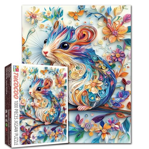 Graffiti-Puzzle, 1000 Teile, niedlich, bunt, lustig, Tier, Blumen, Pflanzen, Szene, Erwachsene, Anfänger, Familienaktivität, DIY, Basteln, Heimdekoration, Geschenk, 68 x 50 cm Graffiti-Puzzle, 1000 Teile, niedlich, bunt, lustig, Tier, Blumen, Pflanzen, Szene, Erwachsene, Anfänger, Familienaktivität, DIY, Basteln, Heimdekoration, Geschenk, 68 x 50 cm von Walarky