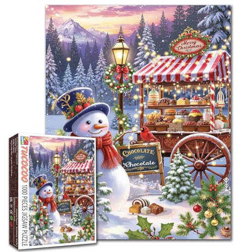 Weihnachtsherd Jigsaw Puzzle 1000 Stücke für Erwachsene Weihnachtsbaum Puzzles Intellektuelle Decompressing Spaß Familienspiel Beste für Familie Spiel Spiele Sammlung Stress Relief Spielzeug Weihnachtsherd Jigsaw Puzzle 1000 Stücke für Erwachsene Weihnachtsbaum Puzzles Intellektuelle Decompressing Spaß Familienspiel Beste für Familie Spiel Spiele Sammlung Stress Relief Spielzeug von Walarky
