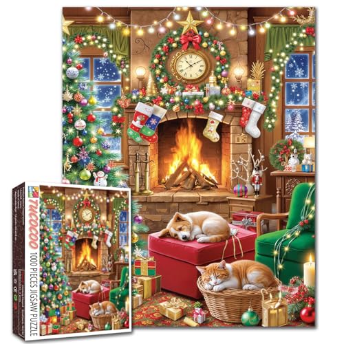 Weihnachtsherd Jigsaw Puzzle 1000 Stücke für Erwachsene Weihnachtsbaum Puzzles Intellektuelle Decompressing Spaß Familienspiel Beste für Familie Spiel Spiele Sammlung Stress Relief Spielzeug Weihnachtsherd Jigsaw Puzzle 1000 Stücke für Erwachsene Weihnachtsbaum Puzzles Intellektuelle Decompressing Spaß Familienspiel Beste für Familie Spiel Spiele Sammlung Stress Relief Spielzeug von Walarky