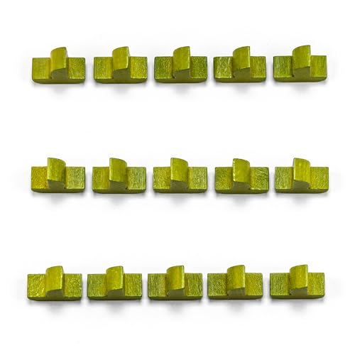 Waldfelsen® Hozfiguren: 15 Schiffe geeignet für Die Siedler (Farbe: Oliv) von Waldfelsen