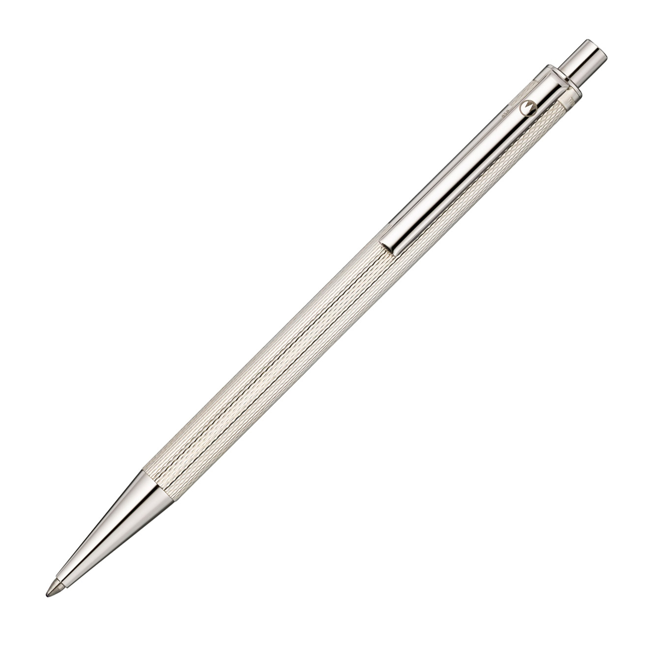 Waldmann Kugelschreiber Eco Korn-Guilloche silber Waldmann Kugelschreiber Eco Korn-Guilloche silber von Waldmann