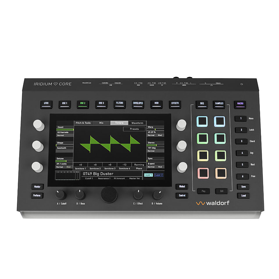Waldorf Iridium Core Synthesizer von Waldorf
