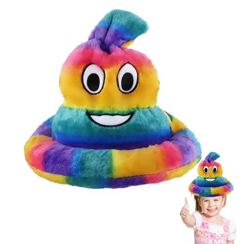 Waldspring Lustige Farbiger Hüte Kackhaufen Kinder, Emoji-Mütze Kackhaufen Accessoire, Ausgefallene Unisex Kopfbedeckung Emoticon Shit Happen, Ideal für Karneval & Mottoparty Waldspring Lustige Farbiger Hüte Kackhaufen Kinder, Emoji-Mütze Kackhaufen Accessoire, Ausgefallene Unisex Kopfbedeckung Emoticon Shit Happen, Ideal für Karneval & Mottoparty von Waldspring