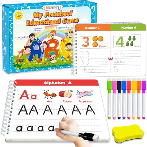 Walenty - Arbeitsbücher für Kinder von 3 bis 5 Jahren, Montessori Lernspielzeug, Geschenke für Kinder von 3 bis 5 Jahren von Walenty