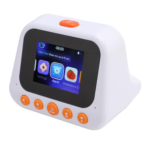 Walfront KI-betriebener Smart Robot AI Intelligent Learnent Roboter Sprachassistent Zeit Manager 2 in 1 Multifunktionale Übersetzung Frühschulmaschine für Kinderzeitmanagementgewohnheiten von Walfront