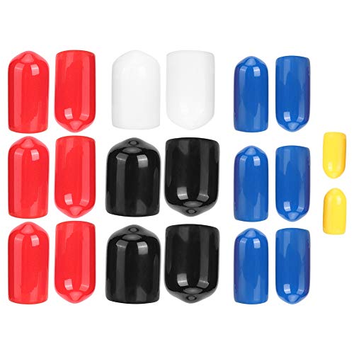 Walfront Langlebiger 1/8in-5/16-Zoll-PVC-Vakuumleitungskappe für die Motorwartung für -Anpassung für, 20 PCs von Walfront