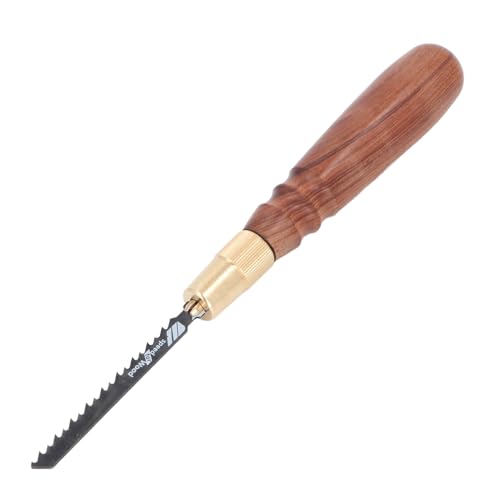 Walfront Mini Saw Kit, Handsägen und 5 Klingen für Holzbearbeitungshandwerk, Hohe Kohlenstoffstahlblätter, Bequemer Holzgriff, Messing -Chuck für Stabilitätswerkzeug für Holzbearbeitung Walfront Mini Saw Kit, Handsägen und 5 Klingen für Holzbearbeitungshandwerk, Hohe Kohlenstoffstahlblätter, Bequemer Holzgriff, Messing -Chuck für Stabilitätswerkzeug für Holzbearbeitung von Walfront