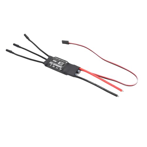Walfront RC Bürstenloser ESC, 30A Electric Speed Controller mit Goldbananenstopfen für Multicopter Quadcopter, Unterstützt Lineare Geschwindigkeitsregelung mit Abnormalem Startschutz Walfront RC Bürstenloser ESC, 30A Electric Speed Controller mit Goldbananenstopfen für Multicopter Quadcopter, Unterstützt Lineare Geschwindigkeitsregelung mit Abnormalem Startschutz von Walfront