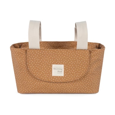 Walking Mum Kinderwagen-Organizer Pünktchen Poppy Cinnamon von Walking Mum