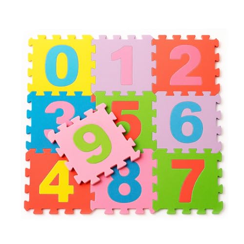 Kinder Puzzlematte 10 STK Spielteppich Spielmatte 30x30cm Puzzleteppich Kinder Puzzlematte 10 STK Spielteppich Spielmatte 30x30cm Puzzleteppich von Wallbarz