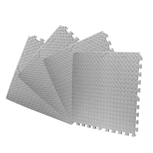 Kinder Puzzlematte 4 STK Spielmatte 60x60cm Spielteppich Puzzleteppich grau Kinder Puzzlematte 4 STK Spielmatte 60x60cm Spielteppich Puzzleteppich grau von Wallbarz