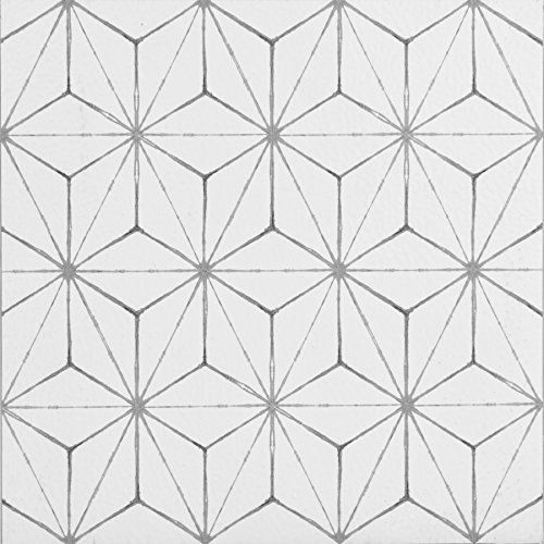 WallPops FP2481 Kikko Peel & Stick Bodenfliesen, Weiß und Cremefarben, 10 Stück, 30,5 x 30,5 cm WallPops FP2481 Kikko Peel & Stick Bodenfliesen, Weiß und Cremefarben, 10 Stück, 30,5 x 30,5 cm von FloorPops