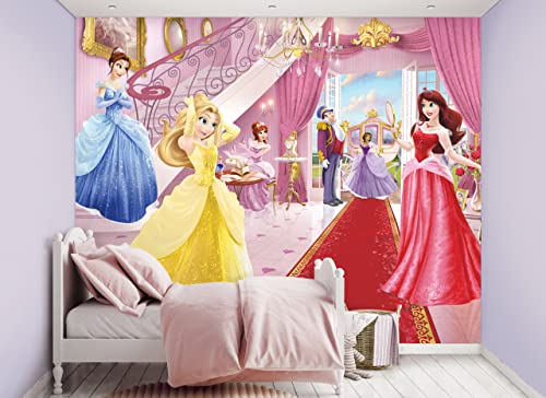 Walltastic Fairy Princess Tapete, FSC-Papier, mehrfarbig, 2,4 m hoch x 3 m breit, 1 Größe Walltastic Fairy Princess Tapete, FSC-Papier, mehrfarbig, 2,4 m hoch x 3 m breit, 1 Größe von Walltastic