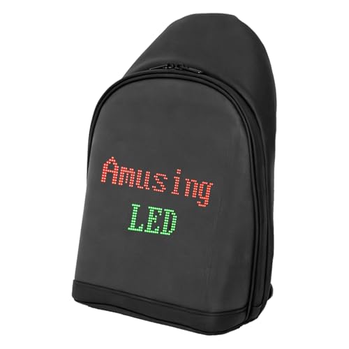 Walmeck LED -Bildschirm -Umhängetasche mit Programmierbarem Bildschirm für das Motorradradfahren Anpassbarer Szene Walmeck LED -Bildschirm -Umhängetasche mit Programmierbarem Bildschirm für das Motorradradfahren Anpassbarer Szene von Walmeck