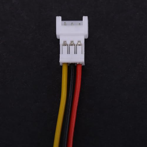 Walmeck Micro JST 1,25 Mm 2 PIN/3 -PIN -Anschlussstecker mit Kabelkabeln Ideal für die Leiterplattenanschlusspackung von 20 (3pin männliche und weibliche Set) von Walmeck