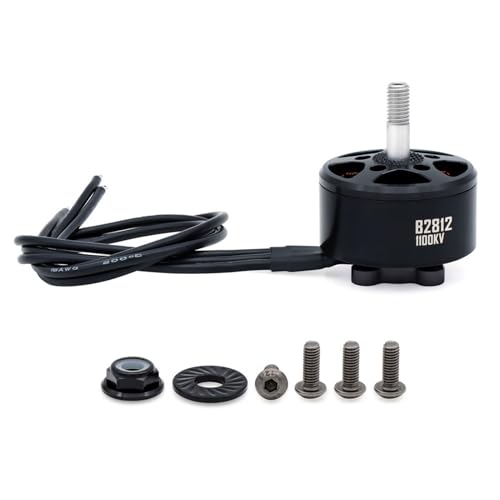 Walmeck RC-Motor M5-Wellen 14 Pol Bürstenloser Motor, Hergestellt aus Kupferkabel, für Hochgeschwindigkeits-RC-Quadcopter-Flug, Abnehmbarer Konstruktion, Hitzebeständig (1100kV) von Walmeck