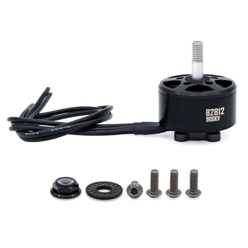 Walmeck RC-Motor M5-Wellen 14 Pol Bürstenloser Motor, Hergestellt aus Kupferkabel, für Hochgeschwindigkeits-RC-Quadcopter-Flug, Abnehmbarer Konstruktion, Hitzebeständig (900kV) von Walmeck