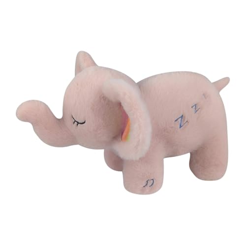 Walopola Schlafender Elefant, schlafendes Tier mit Musiklichtern – Tier-Elefant mit Musiklichtern, realistischer Atem-Plüsch für Kinder Walopola Schlafender Elefant, schlafendes Tier mit Musiklichtern – Tier-Elefant mit Musiklichtern, realistischer Atem-Plüsch für Kinder von Walopola