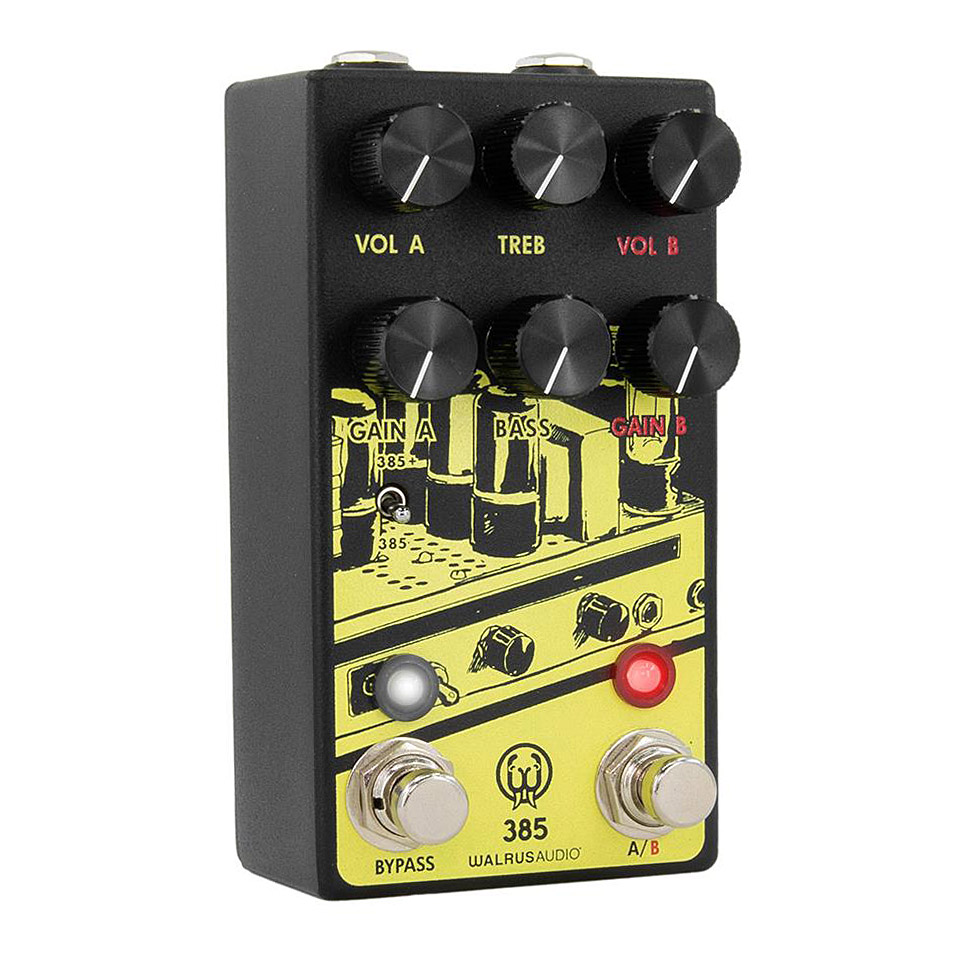 Walrus Audio 385 MKII Black/Yellow Effektgerät E-Gitarre von Walrus Audio