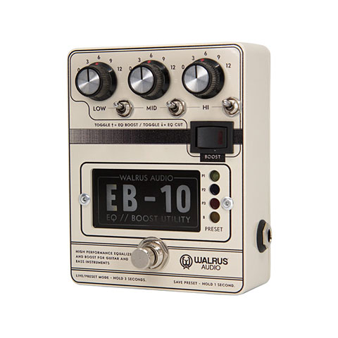 Walrus Audio EB-10 Cream Effektgerät E-Gitarre von Walrus Audio