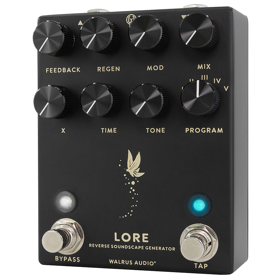 Walrus Audio Lore Black Effektgerät E-Gitarre Walrus Audio Lore Black Effektgerät E-Gitarre von Walrus Audio