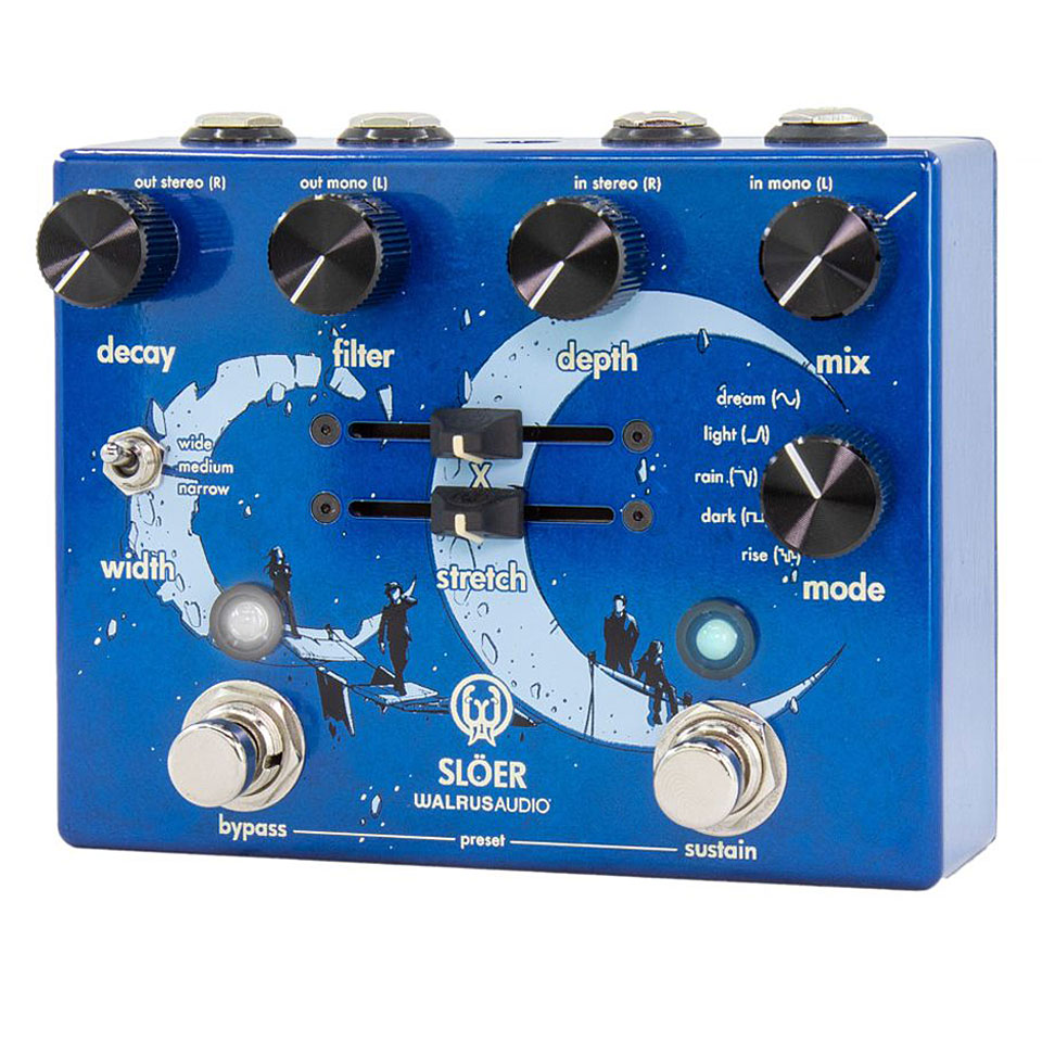 Walrus Audio SLÖER BLUE Effektgerät E-Gitarre von Walrus Audio