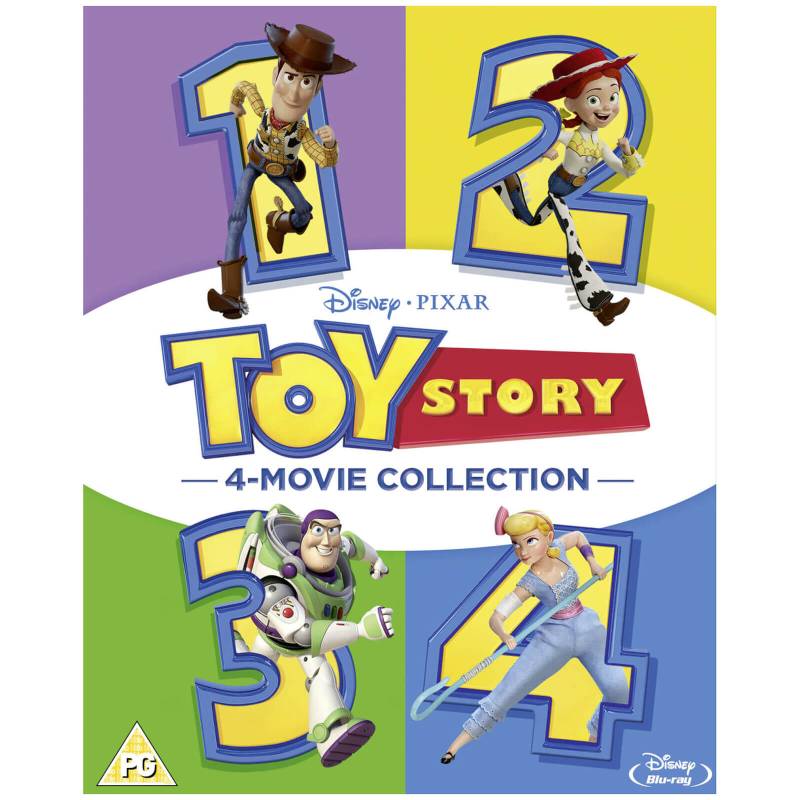 Toy Story 1-4 Komplett-Box-Set von Walt Disney Studios