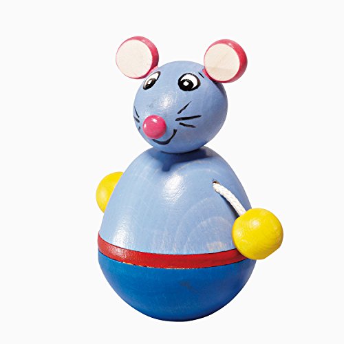 NIC - Rocking Mouse Geschicklichkeitsspiele, Mehrfarbig (61552) von NIC