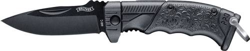 Walther Micro PPQ 5.0769 Outdoormesser mit Schlüsselring Schwarz von Walther