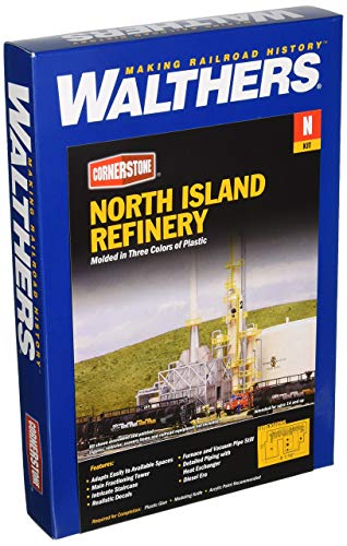 Walthers Cornerstone 933-3219 - Öl-Raffinerie North Island Modelleisenbahnzubehör von Cornerstone
