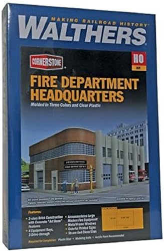 Walthers Cornerstone 933-3765 - Feuerwehr Hauptquartier Modelleisenbahnzubehör Walthers Cornerstone 933-3765 - Feuerwehr Hauptquartier Modelleisenbahnzubehör von Cornerstone