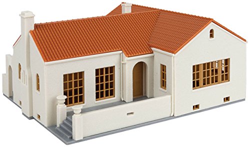 Walthers Cornerstone 933-3785 Bungalow im Missions-Stil, 4-15/16 X 5-9/16 X 2-13/16" 12.5 X 14.1 X 7.1cm von Cornerstone