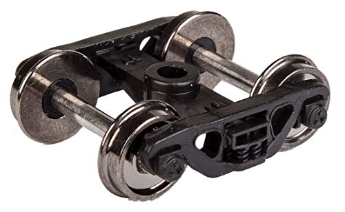 Starre Achsen mit 83,8 cm Metallrädern und Achsen – 70 Tonnen ASF Rollenlager – 1 Paar von Walthers Proto