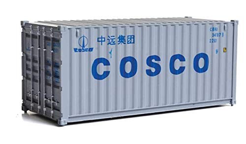 Spur H0 - Container 20 Fuß Cosco von Walthers SceneMaster