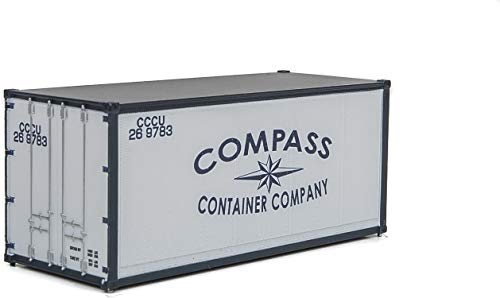 Walthers Compass Container Company HO-Maßstab, 6,8 m, glatte Seiten, bereit zum Ausführen Walthers Compass Container Company HO-Maßstab, 6,8 m, glatte Seiten, bereit zum Ausführen von Walthers SceneMaster