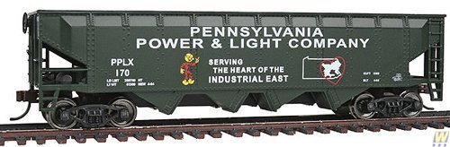 40' 4-Bay Offset Hopper - Ready to Run -- Pennsylvania Power & Light PPLX #170 by Walthers Trainline 40' 4-Bay Offset Hopper - Ready to Run -- Pennsylvania Power & Light PPLX #170 by Walthers Trainline von Walthers Trainline