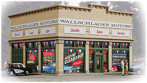 Cornerstone Spur H0 - Laden Wallschlager Motors von Walthers Trainline