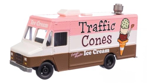 Spur H0 - Morgan Olson Route Star Van Food Truck Eiswagen von Walthers