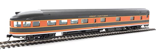 Spur H0 - Personenwagen 85' Budd Observation Car Great Northern von Walthers