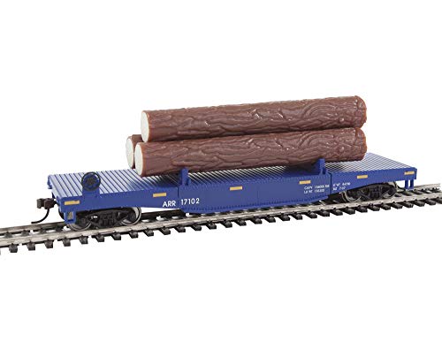 Spur H0 - Walthers Log Dump Car mit Baumstämmen Alaska Railroad Spur H0 - Walthers Log Dump Car mit Baumstämmen Alaska Railroad von Walthers