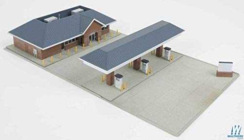Walthers 933-3885 Moderne Tankstelle, Mehrfarbig, One Size von Cornerstone
