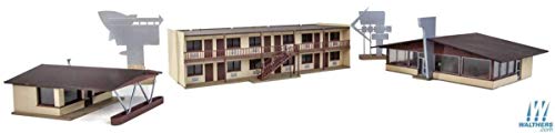 Walthers Cornerstone 933-3487 Vintage Motel with Office & Restaurant Kit von Walthers