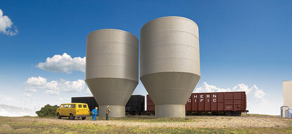 Zellstoff-Tanks, 2 Stück Zellstoff-Tanks, 2 Stück von Walthers