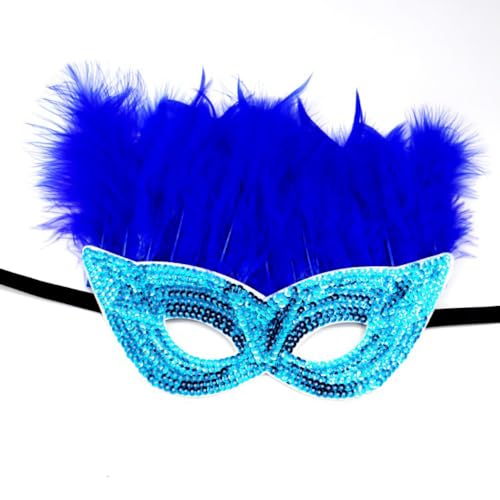 1 Stück Maskerade Maske mit Feder,Pailletten-Federmaske,Karneval Augenmaske,Dekorative Augenmaske,Gothic Maskerade Gesichtsmasken,für Halloween Karneval Party Kostüm Cosplay,B9 1 Stück Maskerade Maske mit Feder,Pailletten-Federmaske,Karneval Augenmaske,Dekorative Augenmaske,Gothic Maskerade Gesichtsmasken,für Halloween Karneval Party Kostüm Cosplay,B9 von Wambere