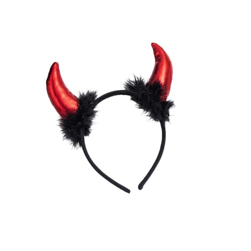 2 Stück Teufelshörner Haarreif Teufelsohren Haarband mit Feder,Vampir Devil Ears Kopfschmuck,Teufel Stirnband Karneval Halloween Kostüm Damen Herren Kopfbedeckung Accessoire,Rot Schwarz 2 Stück Teufelshörner Haarreif Teufelsohren Haarband mit Feder,Vampir Devil Ears Kopfschmuck,Teufel Stirnband Karneval Halloween Kostüm Damen Herren Kopfbedeckung Accessoire,Rot Schwarz von Wambere