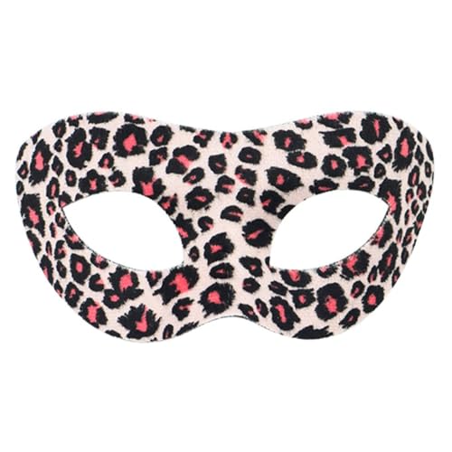 4 Stück Leopardenmaske Maskerade Maske Vintage Partymaske Damen Herren Maske Maskenmasken Karneval Dekorationen Masken Halloween Abschlussball Karneval Cosplay Kostüm Zubehör,Rosa 4 Stück Leopardenmaske Maskerade Maske Vintage Partymaske Damen Herren Maske Maskenmasken Karneval Dekorationen Masken Halloween Abschlussball Karneval Cosplay Kostüm Zubehör,Rosa von Wambere