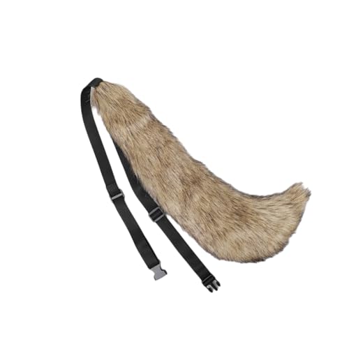 Handgemachte Fuchs Ohren Haarband Haarreif Katze Ohr Stirnband Wolf Ohren Stirnband Haarschmuck Halloween Weihnachten Kostüm Anime Cosplay Kopfbedeckung,Kunstpelz Fuchs Wolf Schwanz,Gelb B Handgemachte Fuchs Ohren Haarband Haarreif Katze Ohr Stirnband Wolf Ohren Stirnband Haarschmuck Halloween Weihnachten Kostüm Anime Cosplay Kopfbedeckung,Kunstpelz Fuchs Wolf Schwanz,Gelb B von Wambere