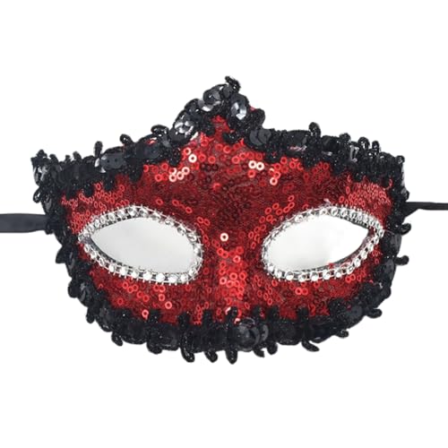 Wambere 1 Stück Schmetterlings-Quasten-Halbmaske,Maskenmaske mit Stock,Mardi Gras Deecorations,Venezianische Masken Augenmasken Maskenball Masken,für Kostümfeste Party Fasching Karneval,Rot A Wambere 1 Stück Schmetterlings-Quasten-Halbmaske,Maskenmaske mit Stock,Mardi Gras Deecorations,Venezianische Masken Augenmasken Maskenball Masken,für Kostümfeste Party Fasching Karneval,Rot A von Wambere